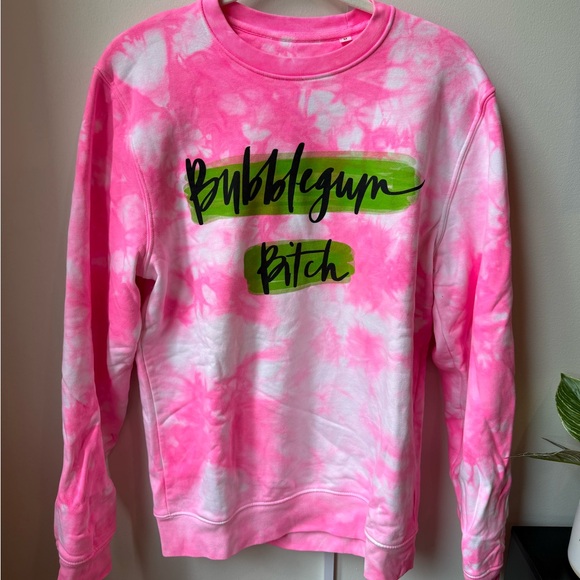 MARINA AND THE DIAMONDS Pink Tie-Dye Sweatshirt - Picture 1 of 5
